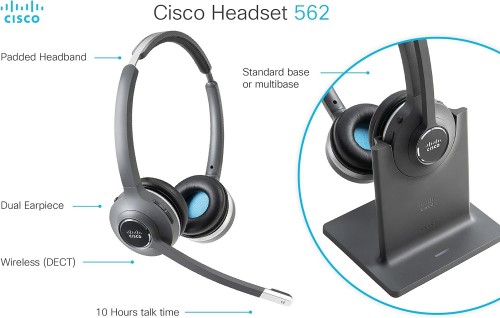 Cisco Headset 562 Stereo