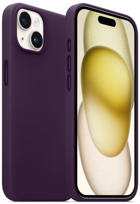 ArmorStandart Fake Leather Case for iPhone 15