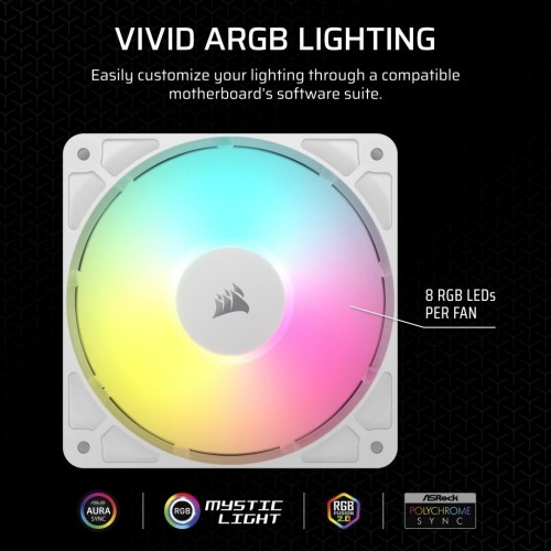 Corsair RS120 ARGB White
