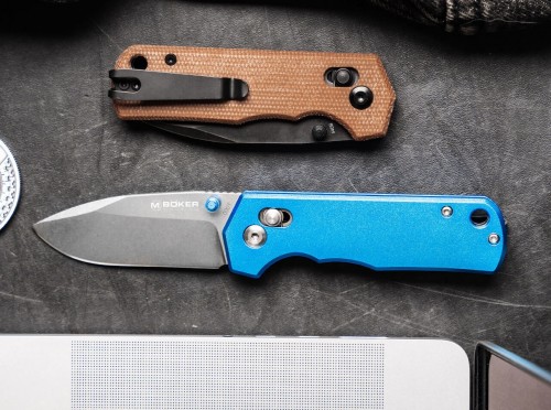 Boker Magnum Rockstub Blue Elox