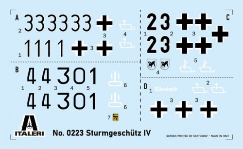 ITALERI Sd. Kfz. 167 SturmGeschutz IV (1:35)