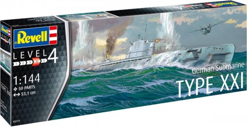 Revell German Submarine Type XXI (1:144)