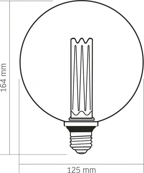 Videx Filament G125FC1980S 4W 1800K E27