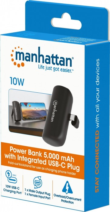 MANHATTAN Powerbank 5000 USB-C