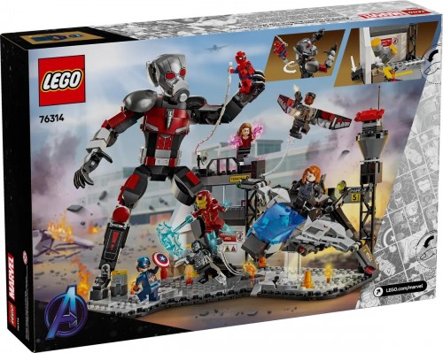 Lego Captain America Civil War Action Battle 76314