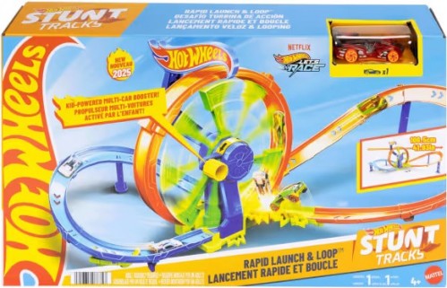 Hot Wheels Rapid Launch and Loop JBX65