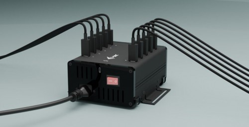 i-Tec USB-C/USB-A Metal Charging 10xUSB-C + data HUB