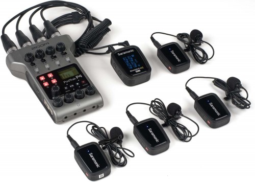 Saramonic Blink500 ProX B8 (4 mic + 1 rec)