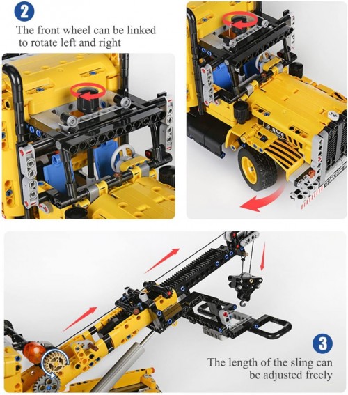 Mould King Tow Truck 17011