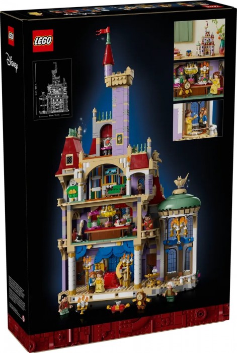 Lego Beauty and the Beast Castle 43263