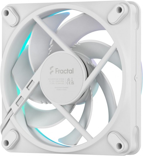 Fractal Design Momentum 12 RGB White