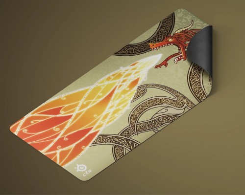 SteelSeries QcK XXL CS2 Dragon Lore Edition