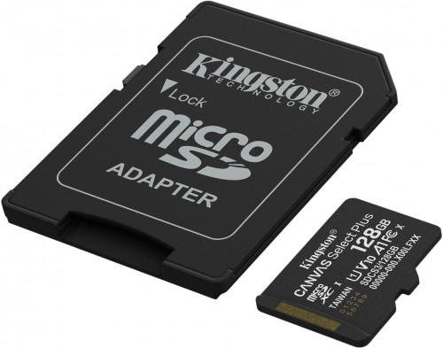Kingston microSD Canvas Select Plus Gen3 128Gb
