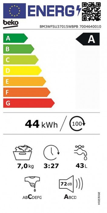 Beko BM3WFSU 37015 WBPB