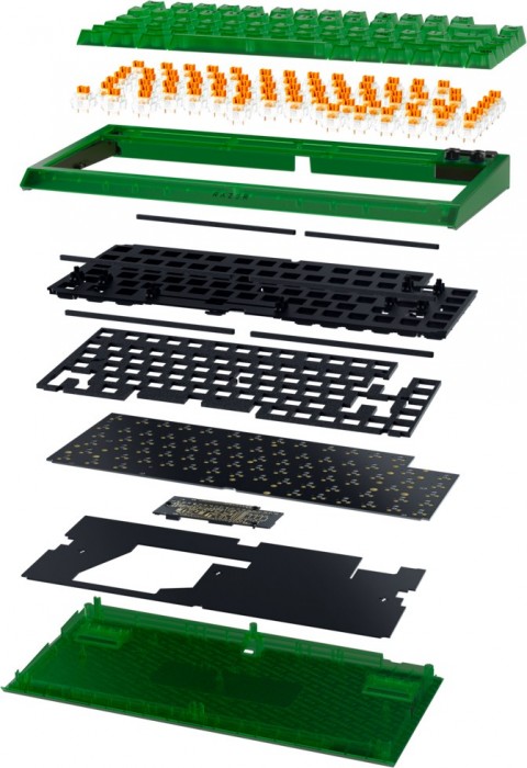 Razer BlackWidow V4 75% Phantom Green Edition