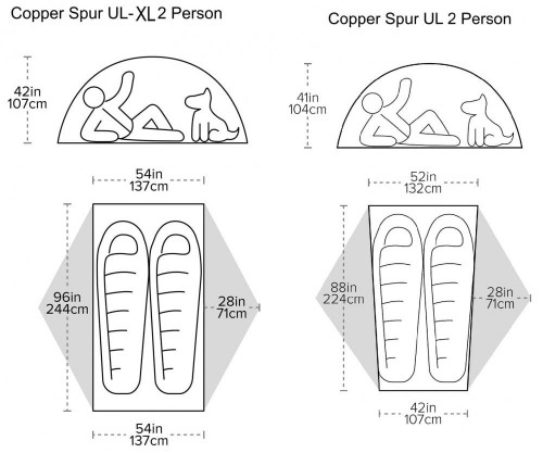 Big Agnes Copper Spur UL2XL 2025
