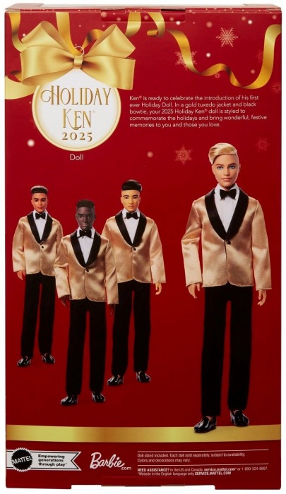 Barbie Signature Holiday Ken 2025 JGK55