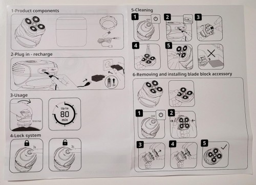 Rowenta Gentle Bald TN-3110