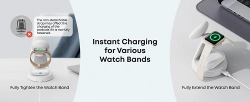 ANKER MagGo Wireless Charging Station 3-in-1 Dock Stand