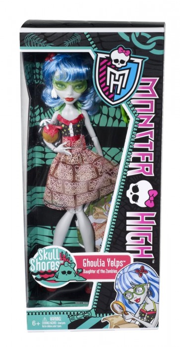 Monster High Skull Shores Ghoulia Yelps W9181