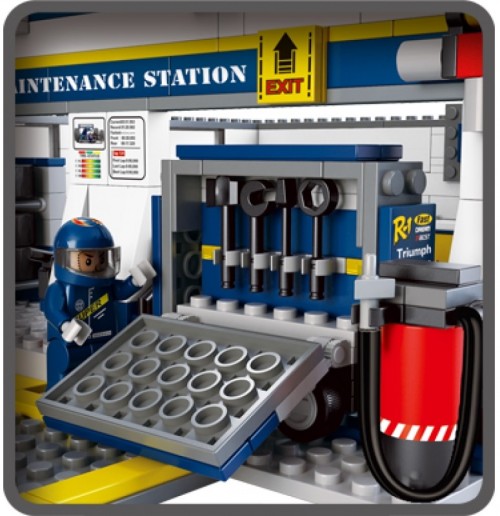 Sluban Maintenance Station M38-B0356