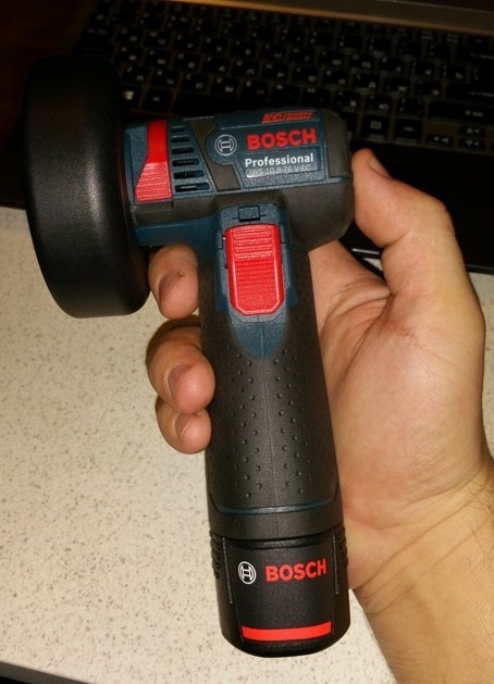 Шлифовальная машина Bosch GWS 10.8-76V-EC