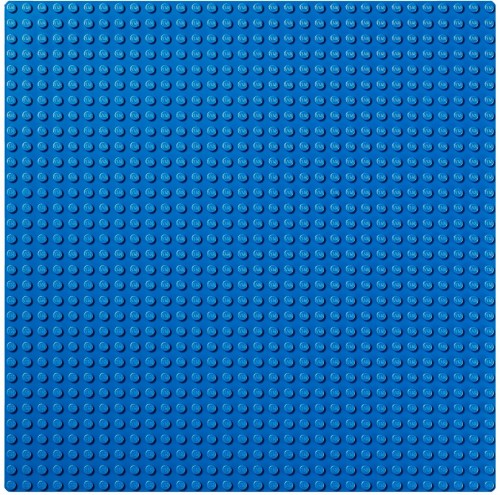 Lego Blue Baseplate 10714