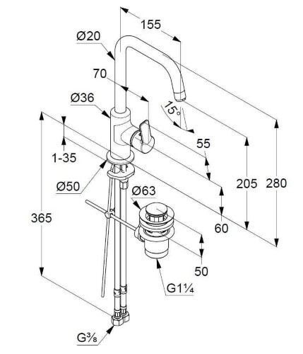 Kludi Pure&Easy 370230565