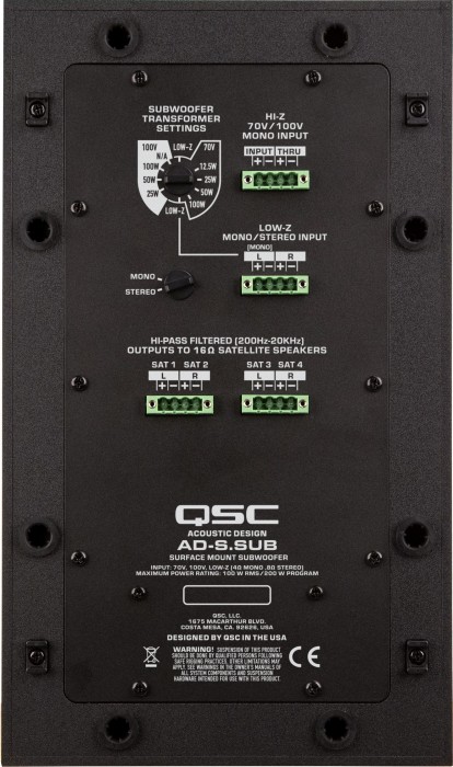 QSC AD-S.SUB