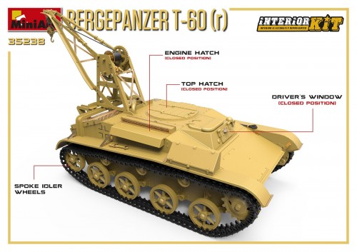 MiniArt Bergepanzer T-60 (r) (1:35)