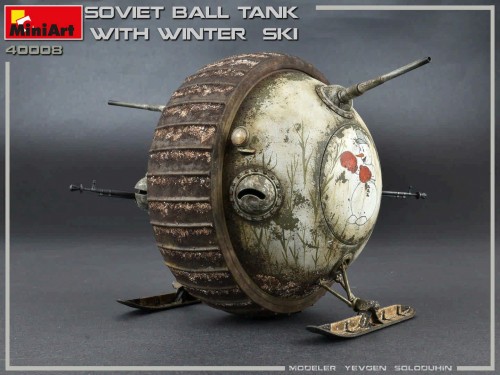 MiniArt Soviet Ball Tank with Winter Ski (1:35)