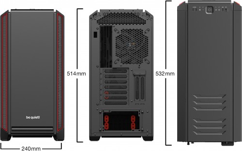 Be quiet Silent Base 601 красный