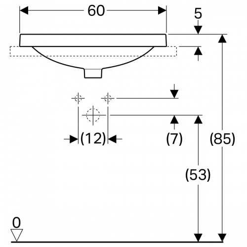 Geberit VariForm 60 500725012