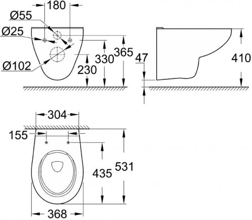 Grohe 38750001 WC