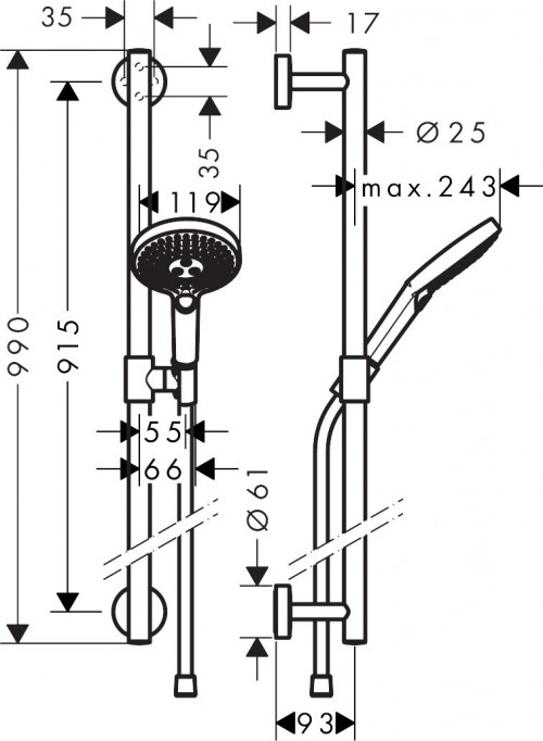 Hansgrohe Raindance Select S 26323