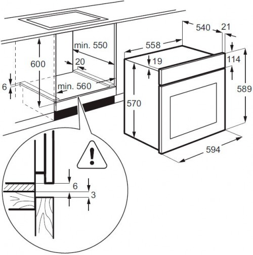 Zanussi ZZB510401W