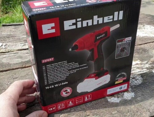 Упаковка Einhell TE-CG 18 Li - Solo