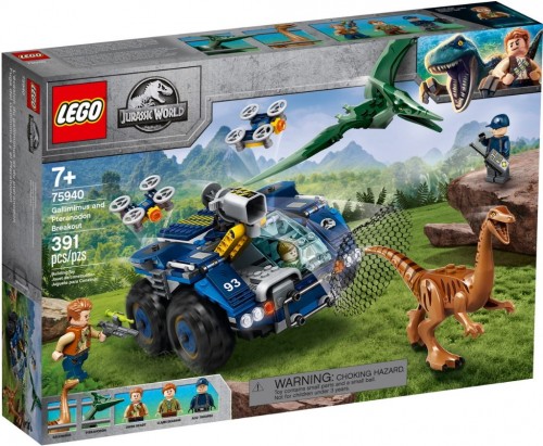 Lego Gallimimus and Pteranodon Breakout 75940
