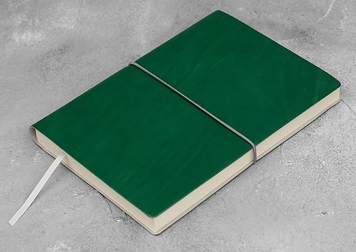 Ciak Plain Notebook large Green