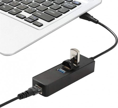 Dynamode USB3.0-Type-A-RJ45-HUB3