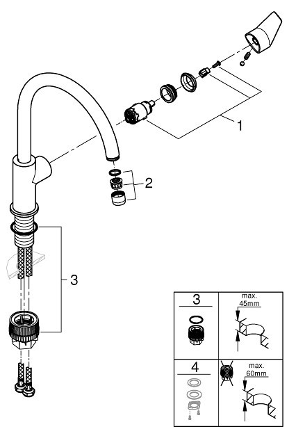 Grohe BauEdge 31233001