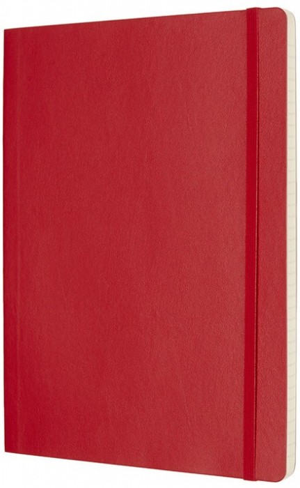 Moleskine Ruled Notebook A4 Soft Red