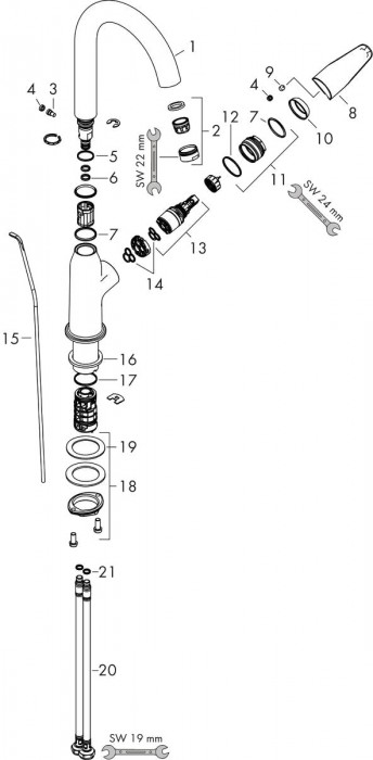 Hansgrohe Novus 71126000