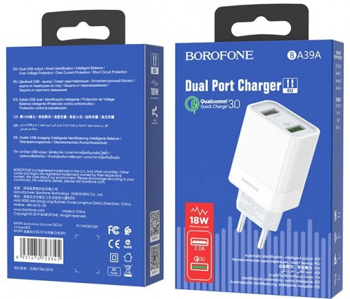 Упаковка Borofone BA39A