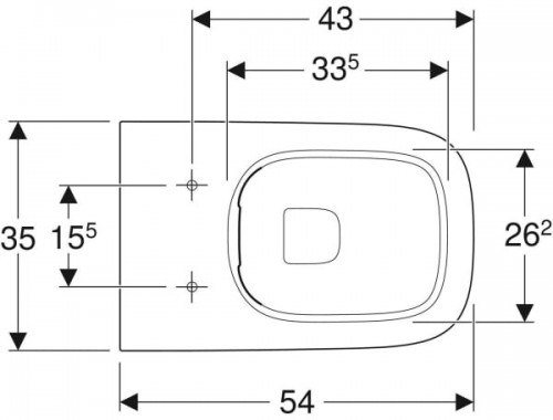 Geberit Smyle 500840001