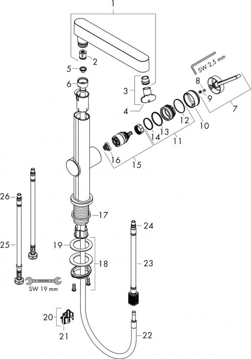 Hansgrohe Finoris 76063000