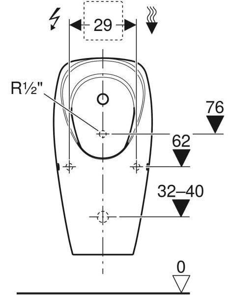 Geberit Tamina 116140001