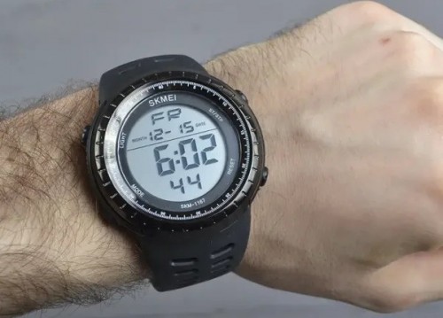 SKMEI 1167 Black-Silver