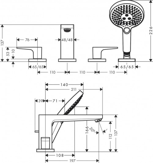 Hansgrohe Metropol 32553000