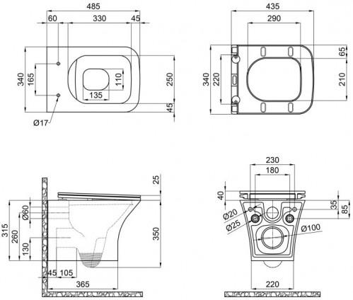 Q-tap Presto QT24332615EW